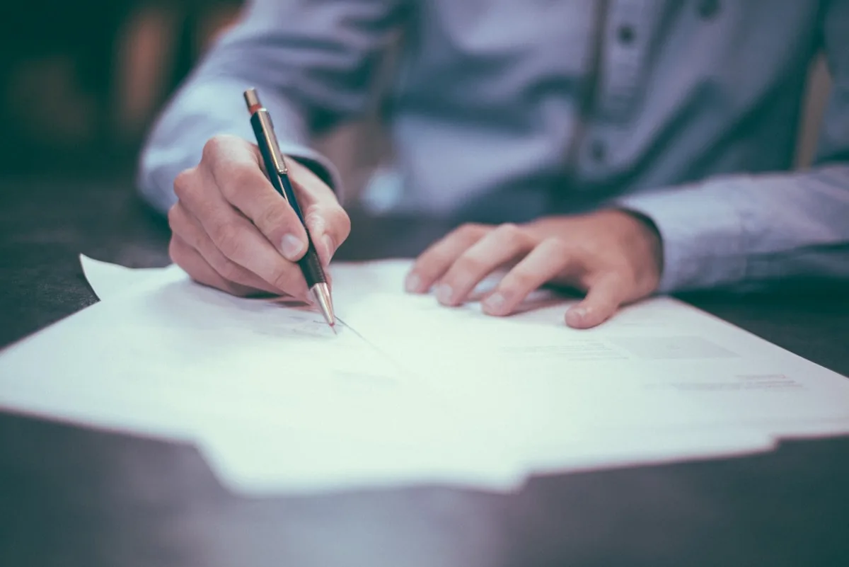 Home insurance documents and chimney sweep certificate