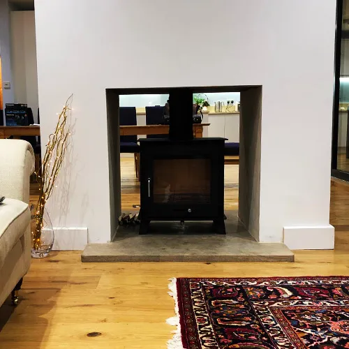 Chimney Geeks stove installation example 1