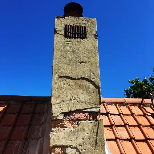 Chimney repair work by Chimney Geeks