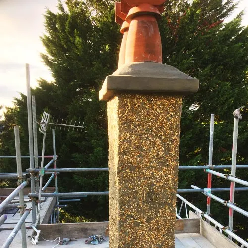 Chimney rebuild example 3