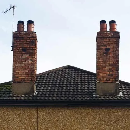 Chimney takedown work by Chimney Geeks