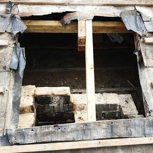 Chimney takedown example 2