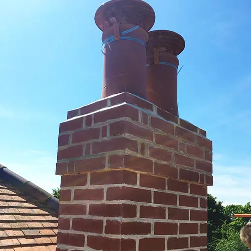 Chimney repair example 5