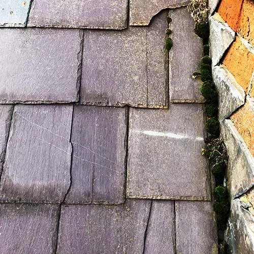 Roof repair work by Chimney Geeks